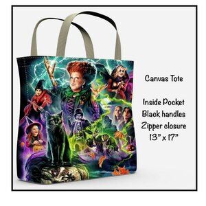 Hocus Pocus Canvas Tote Bag